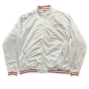 COOGI vintage zip-up Plaid Versible jacket with patchwork Australia Men’s 3XL